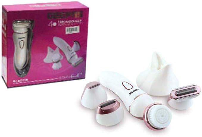 Geepas Box of 4 in 1 Rechargeable Lady Beauty set - GLS-8718